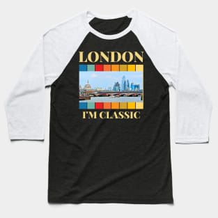 St. Pauls  Southbank London skyline Blackfriars Baseball T-Shirt